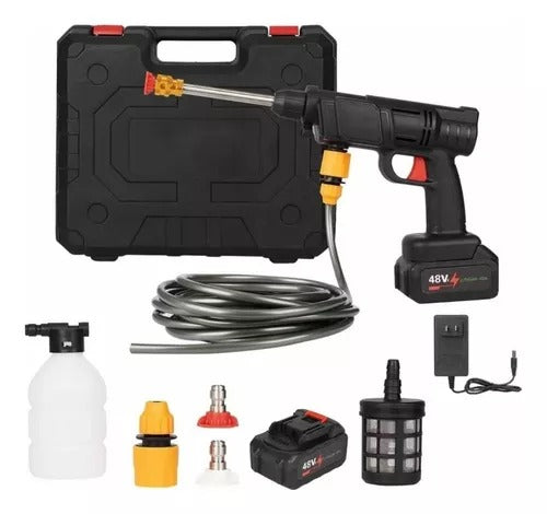 🚿🔧 HydroClean Pro – Pistola Hidrolavadora Inalámbrica con Maletín