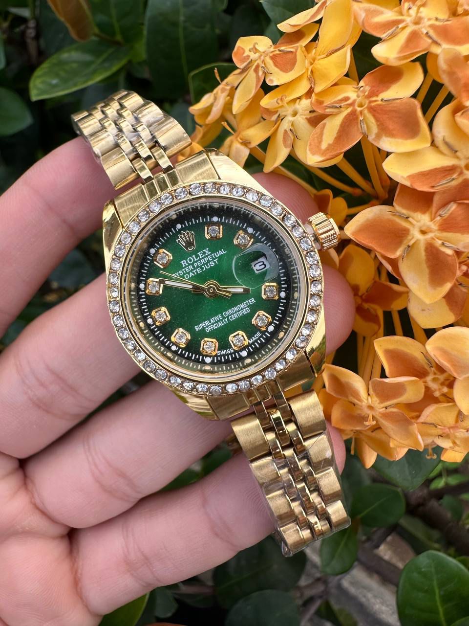 ⌚✨ Reloj Elegance Green Lady – Estilo y Sofisticación