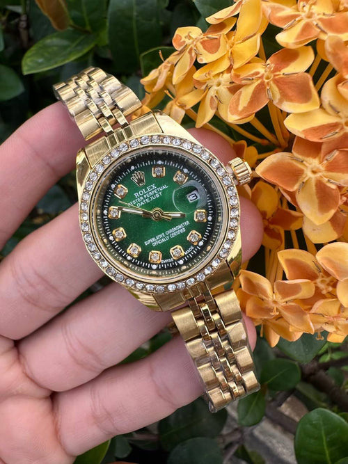 ⌚✨ Reloj Elegance Green Lady – Estilo y Sofisticación