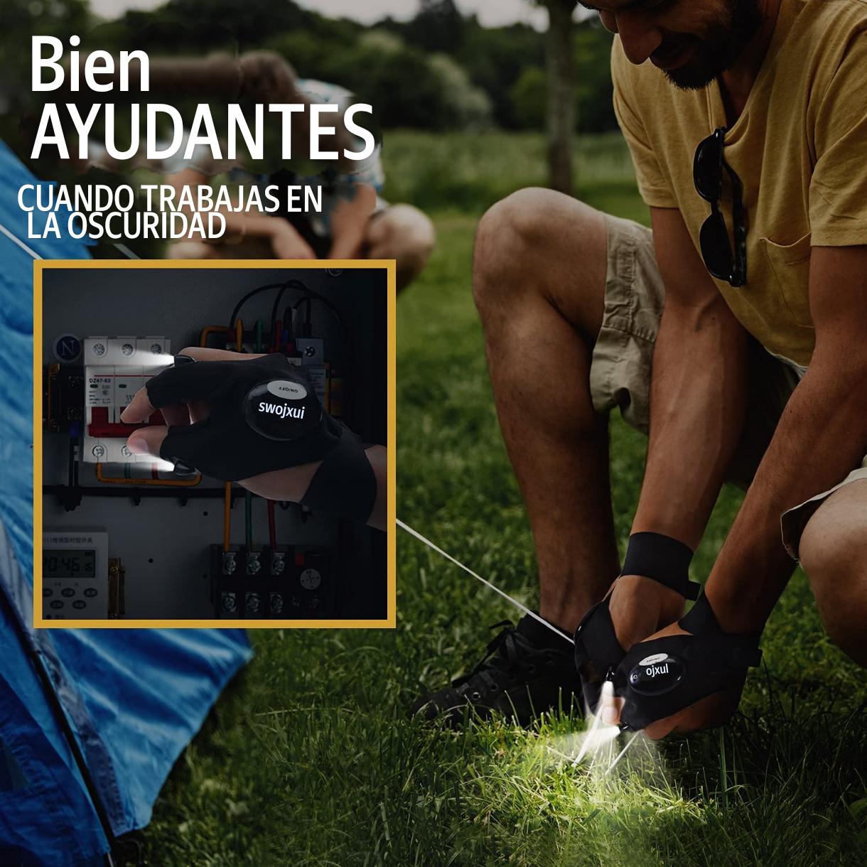 🧤💡 Guante Linterna LED – Iluminación Manos Libres