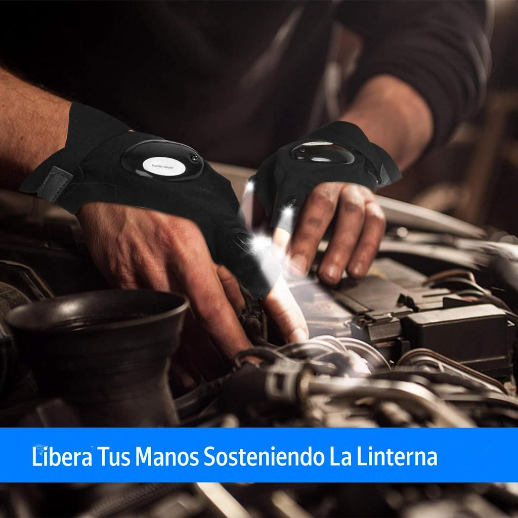 🧤💡 Guante Linterna LED – Iluminación Manos Libres