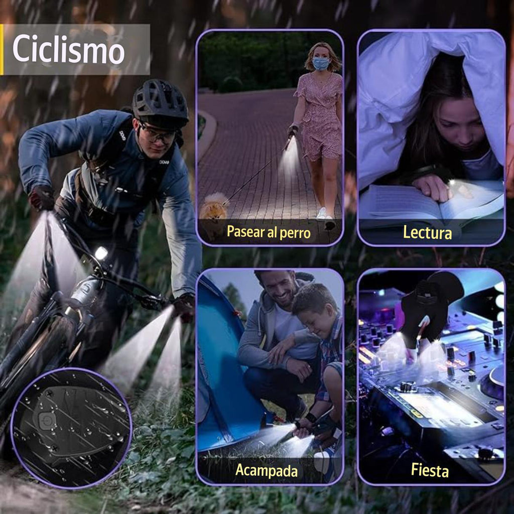 🧤💡 Guante Linterna LED – Iluminación Manos Libres