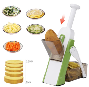 🥕🔪 Safe Slice Pro – Rallador y Rebanador Multifuncional