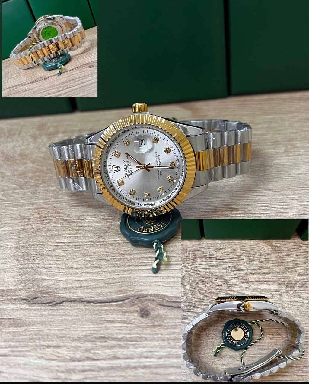 ⌚✨ Reloj Ejecutivo Premium – Correa Tejida de Lujo