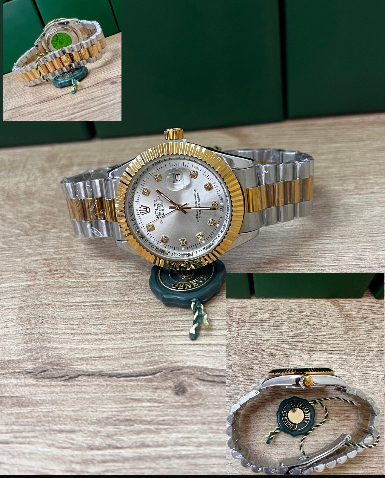 ⌚✨ Reloj Ejecutivo Premium – Correa Tejida de Lujo