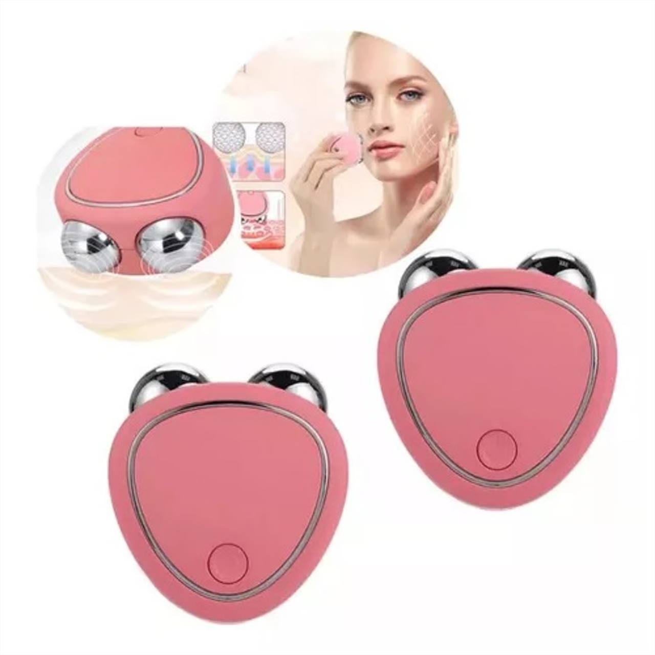 ✨💆‍♀️ Masajeador Facial de Microcorriente Recargable