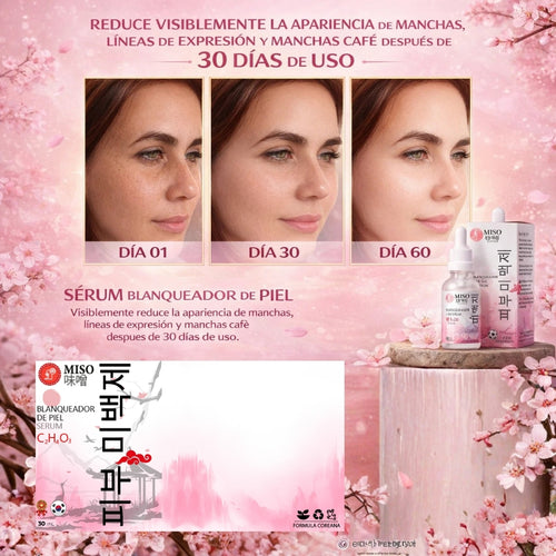 ✨🌸 Serúm Miso Coreano – Luminosidad y Cuidado Facial