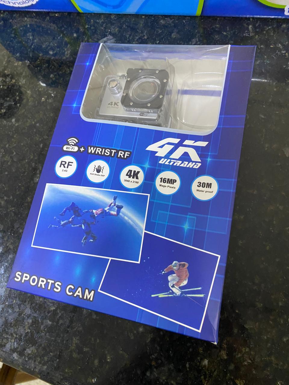 📸🏍️ Cámara Deportiva 4K Tipo GoPro
