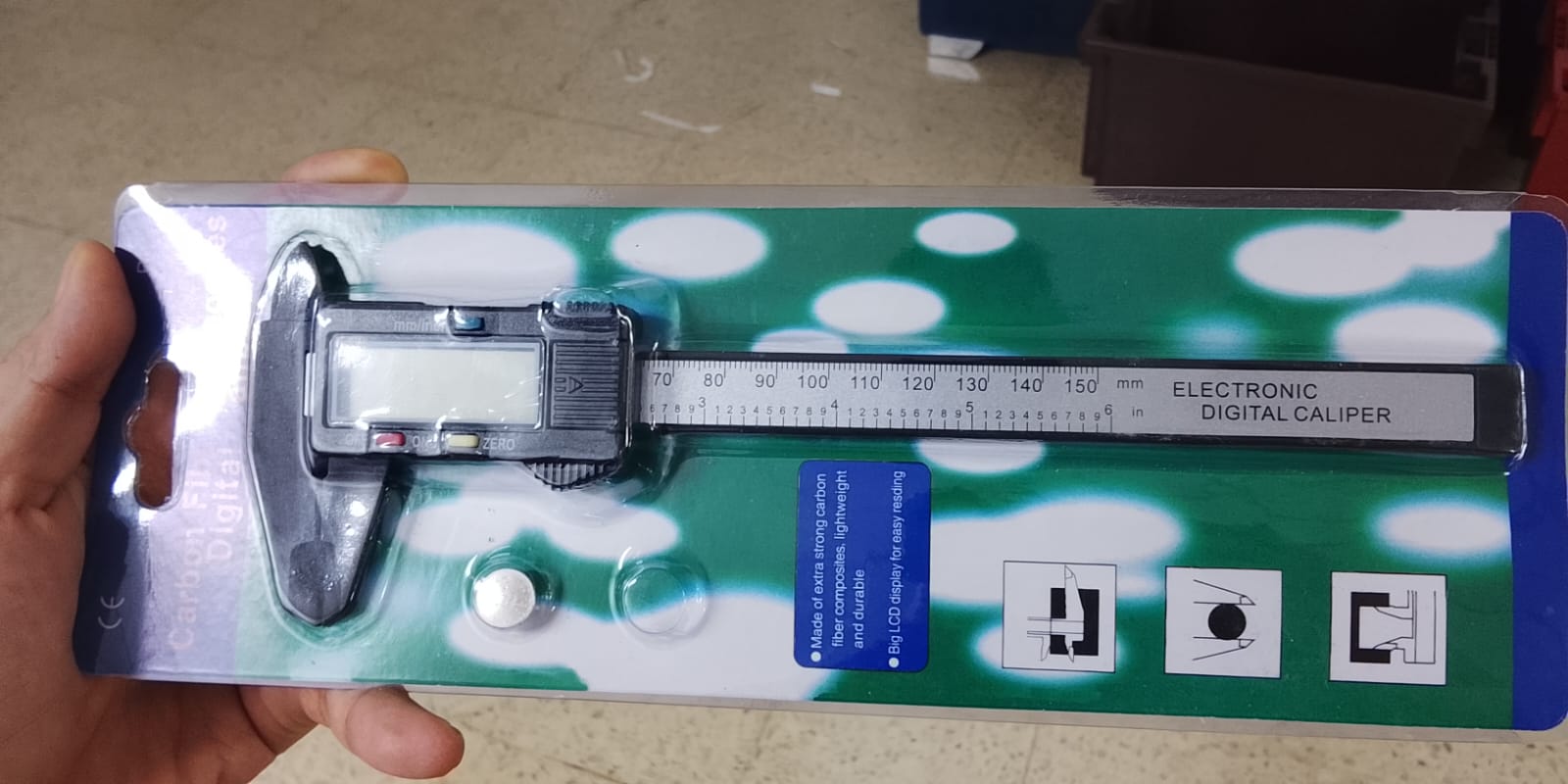 📏⚙️ Calibrador Digital Electrónico de Alta Precisión
