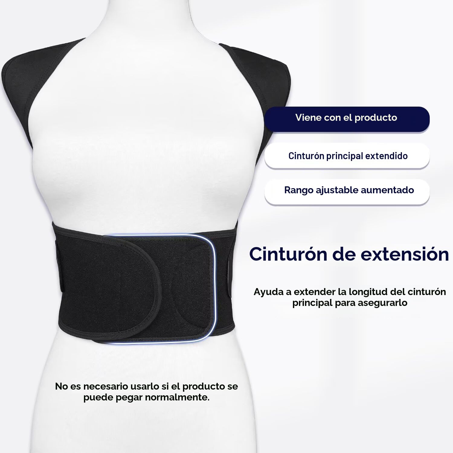 🦴✨ Corrector de Postura y Soporte Lumbar Profesional
