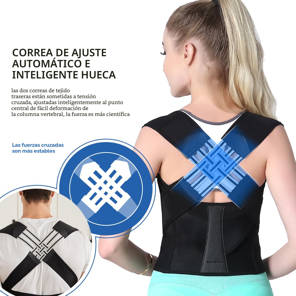 🦴✨ Corrector de Postura y Soporte Lumbar Profesional