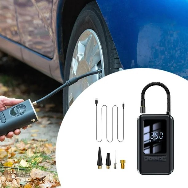 🚗⚡ AirMax Pro – Mini Compresor Portátil Digital