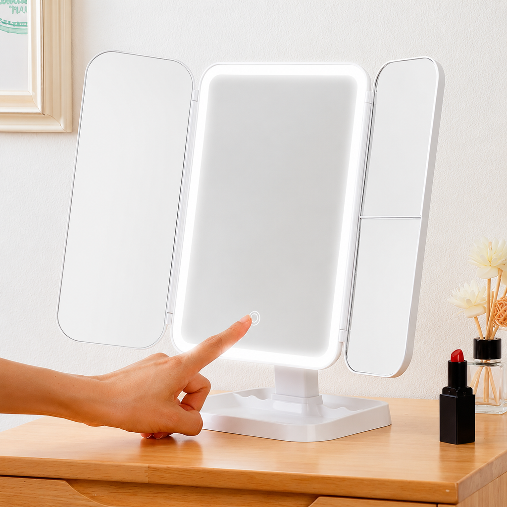 ✨🪞 GlowMirror Pro – Espejo con Luz LED y Aumento