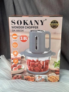 🍽️⚡ ChefMaster Pro – Procesador Sokany 3L + Afilador