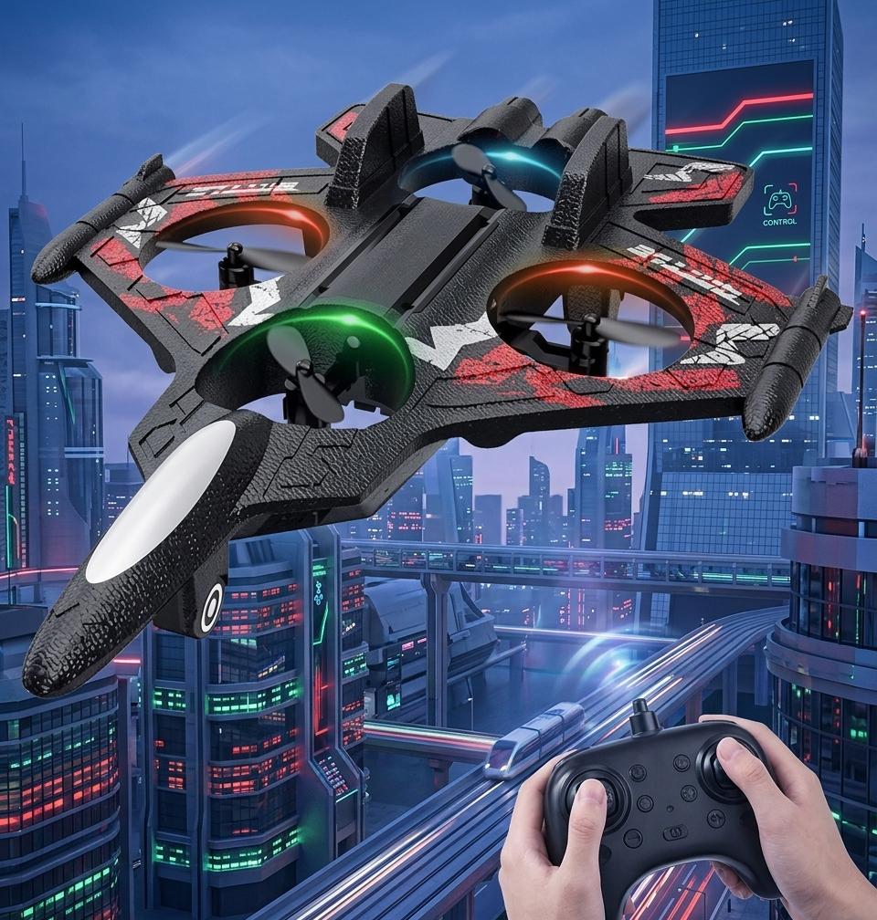 ✈️🚀 SkyJet Pro – Avión Dron con Doble Batería