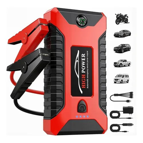🚗⚡ PowerStart Pro – Arrancador de Batería Portátil PERVOI