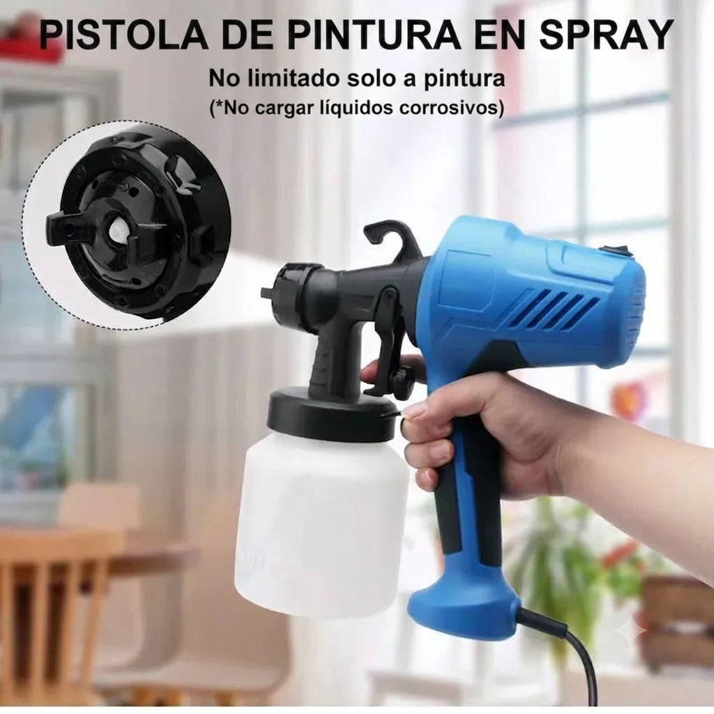 🎨🔧 PaintPro 400W – Pistola Eléctrica de Pintura