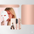 ✨💖 BeautyGlow Combo – Máscara Facial LED + Cepillo Alisador