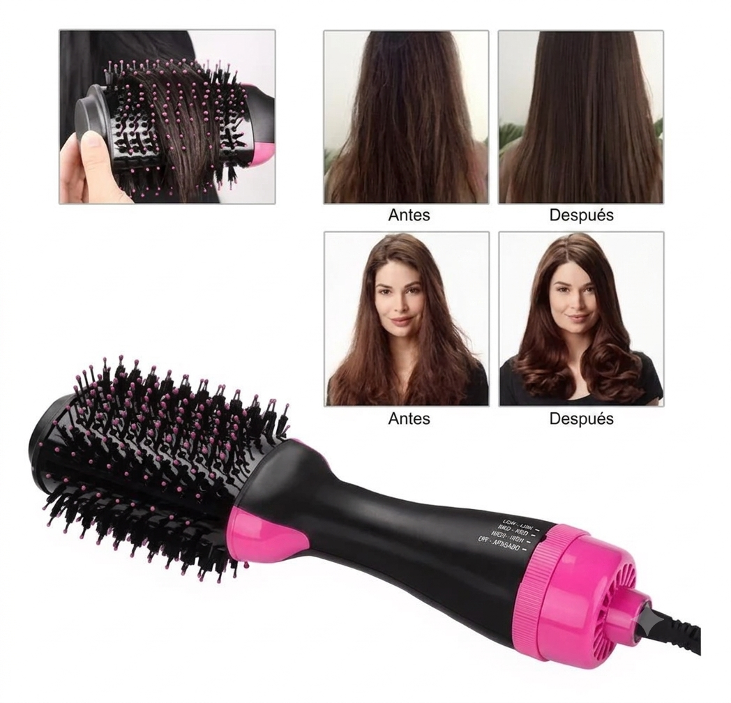 💇‍♀️✨ BrushStyle Pro – Cepillo Secador 2 en 1