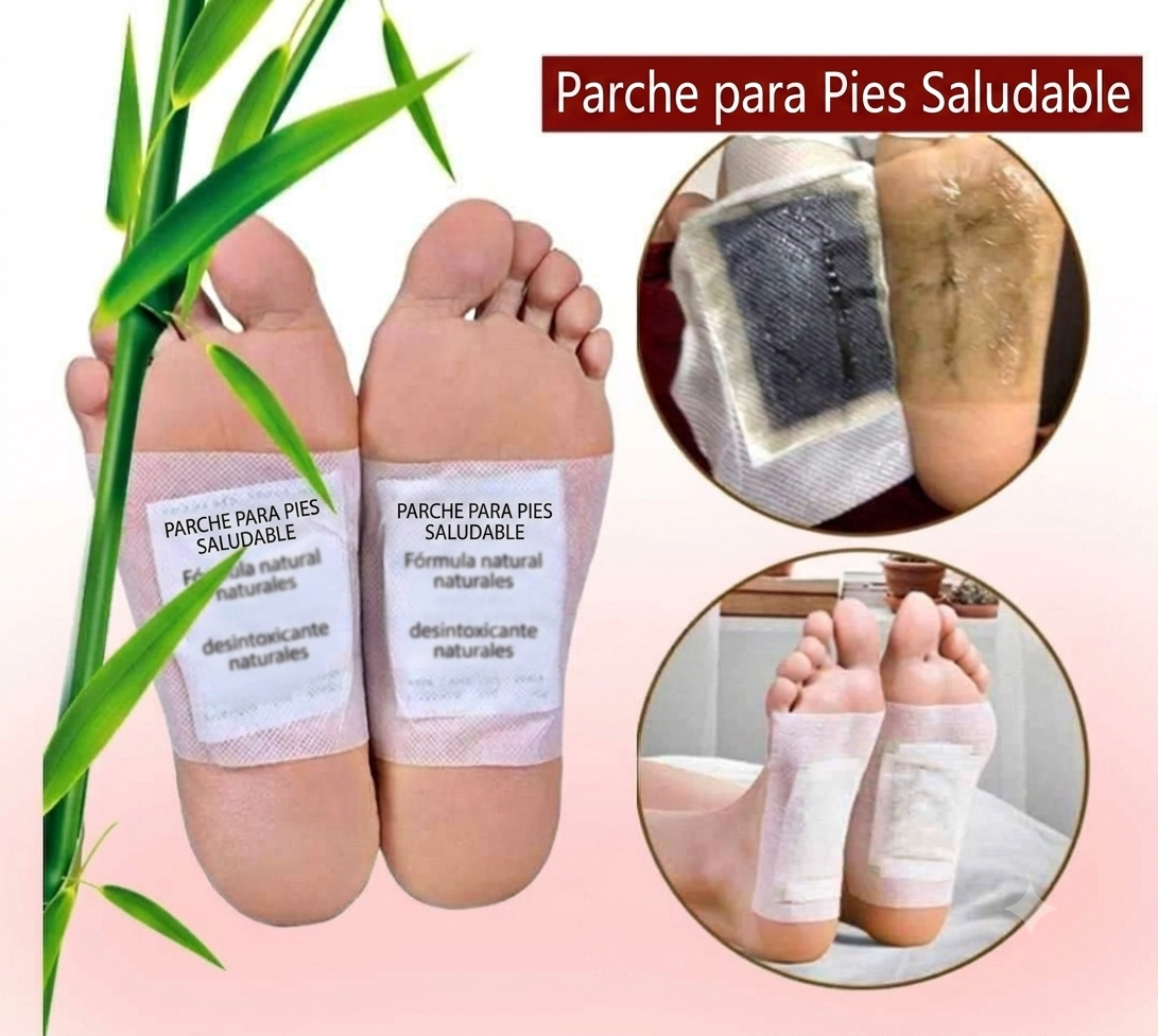 🌿✨ Kinoki Relax – Parches para Pies (10 Unidades)