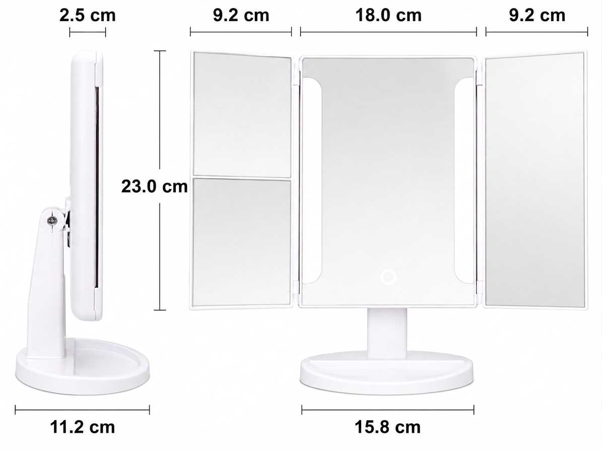✨🪞 GlowMirror Pro – Espejo con Luz LED y Aumento
