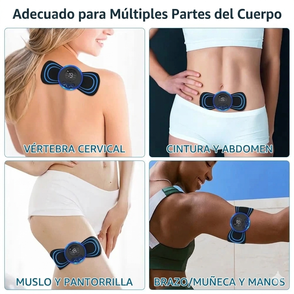 🏋️‍♂️🔥 FitPower Combo – Bolso Gym + Masajeador Mariposa EMS