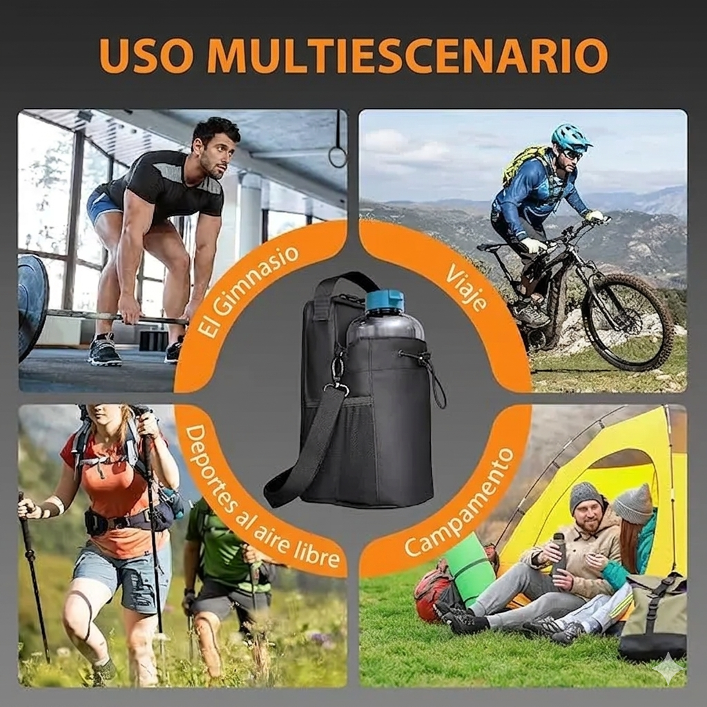🏋️‍♂️🔥 FitPower Combo – Bolso Gym + Masajeador Mariposa EMS