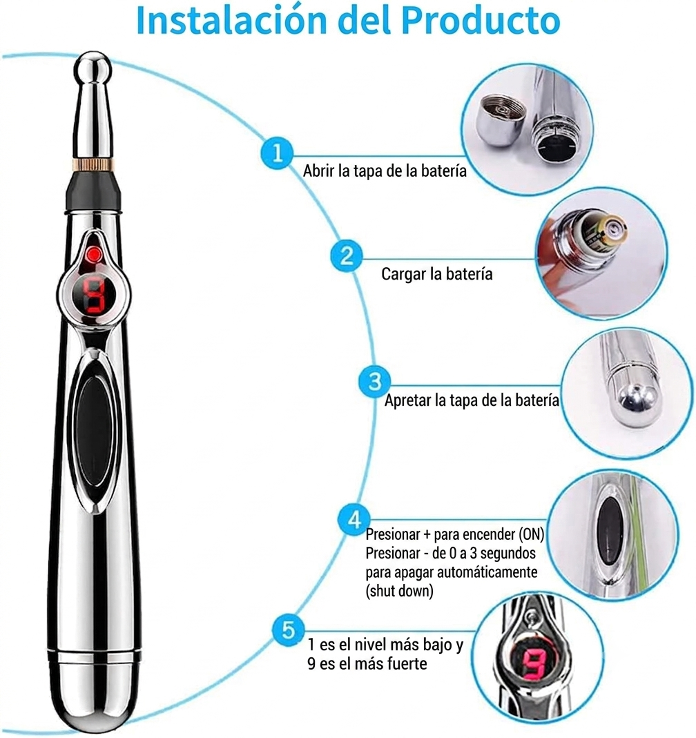 ✨⚡ AcuRelax Pro – Masajeador Eléctrico de Pulso