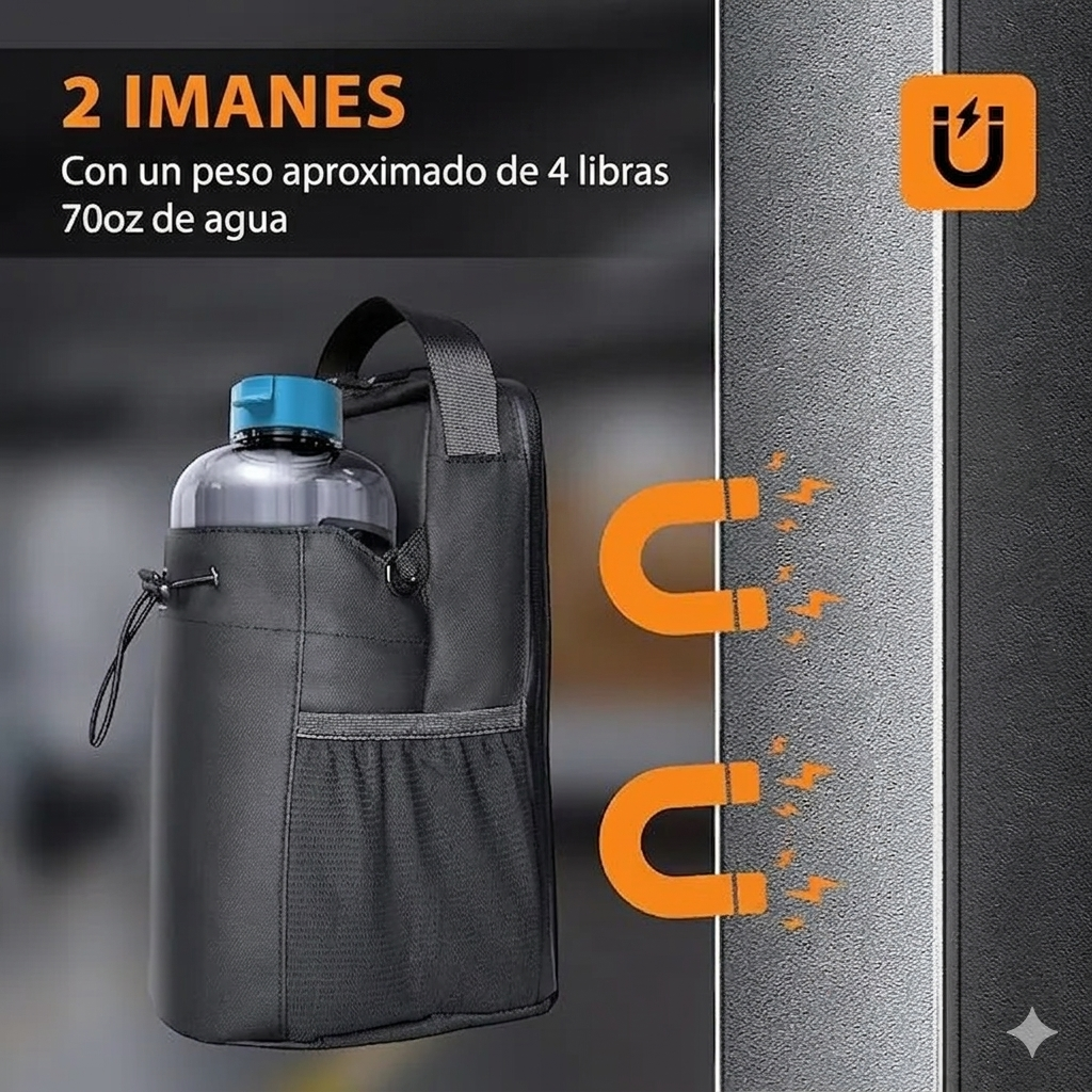 🏋️‍♂️🔥 FitPower Combo – Bolso Gym + Masajeador Mariposa EMS