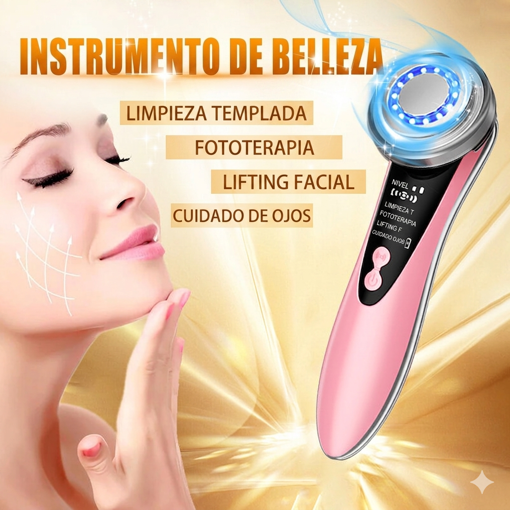 ✨💆‍♀️ BeautyGlow 4 en 1 – Dispositivo Facial Inteligente