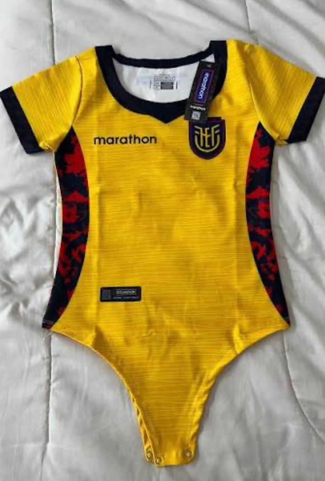 🇪🇨⚽✨ Body Tricolor 2026 – Edición Especial Hincha